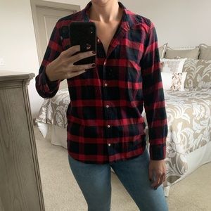 Gap Plaid Button Shirt